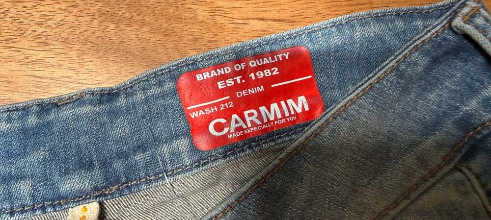 Carmim Wash 212 Straight Leg Denim Jeans